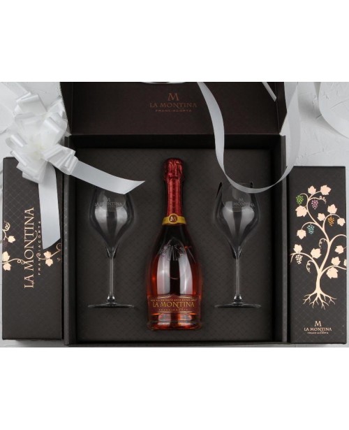 La Montina Franciacorta Set Me & You Rose Millesimato Extra Brut 0.75L Top La Montina Franciacorta Set Me & You Rose Millesimato Extra Brut 0.75L Top